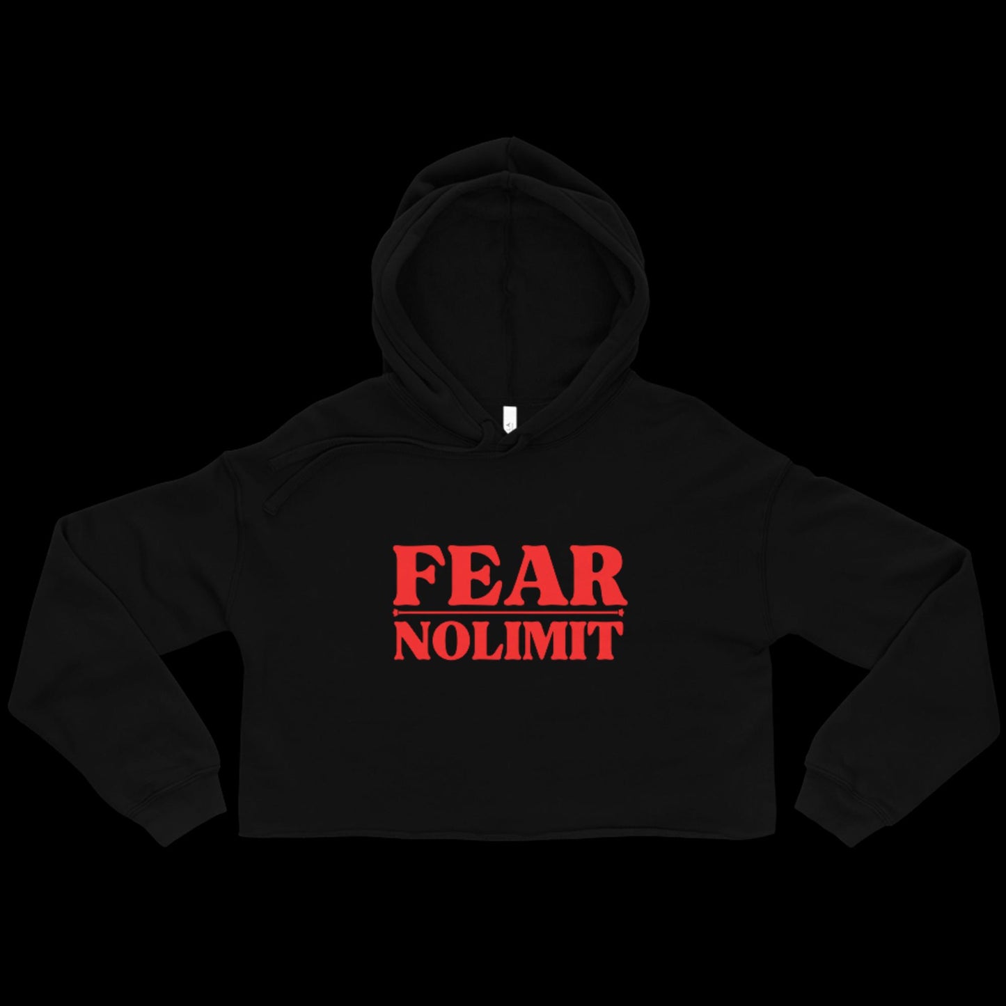 Fear No Limit Crop Hoodie