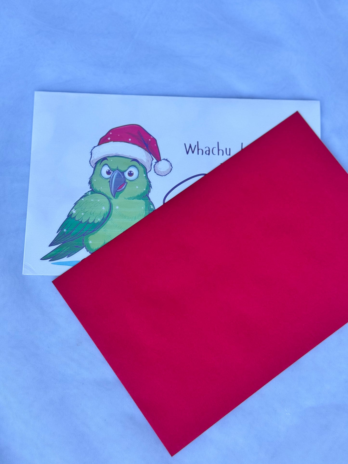 Funny Parrot Christmas Cards.