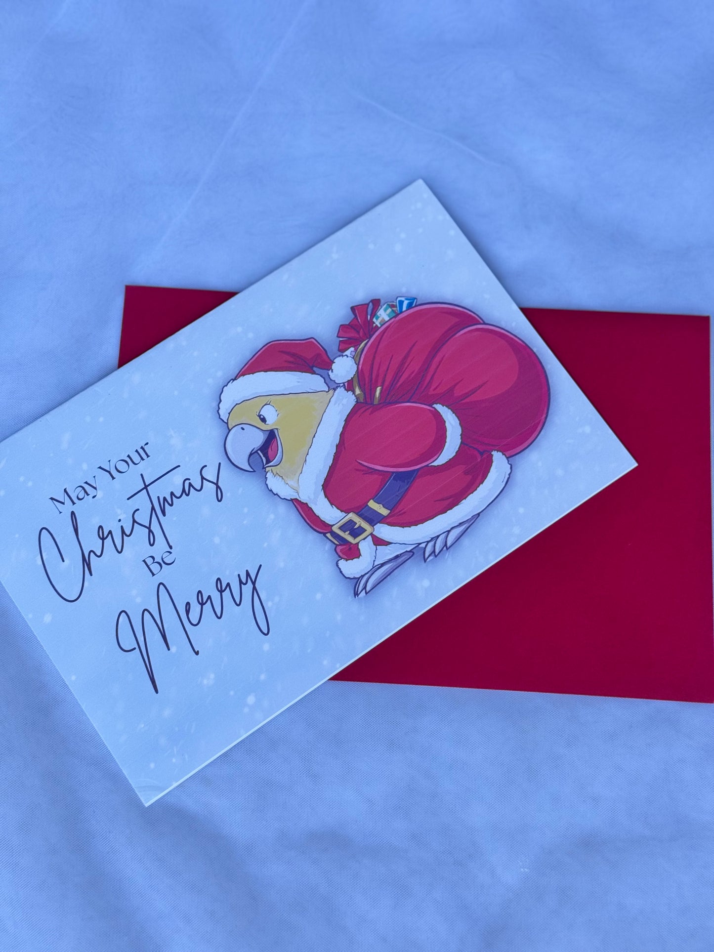 Funny Parrot Christmas Cards.